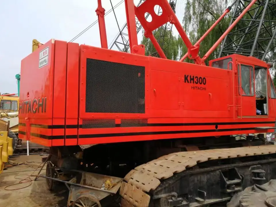 80 тонн бывший в употреблении гусеничный кран Hitachi KH300 Япония оригинал Распродажа по