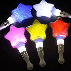 Factory customized logo five-star love LDE light concert for glow stick