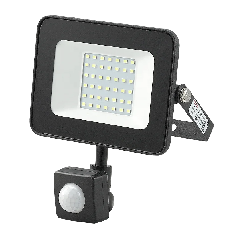 SMD Chips LED Flood light with microwave sensor and PIR sensor