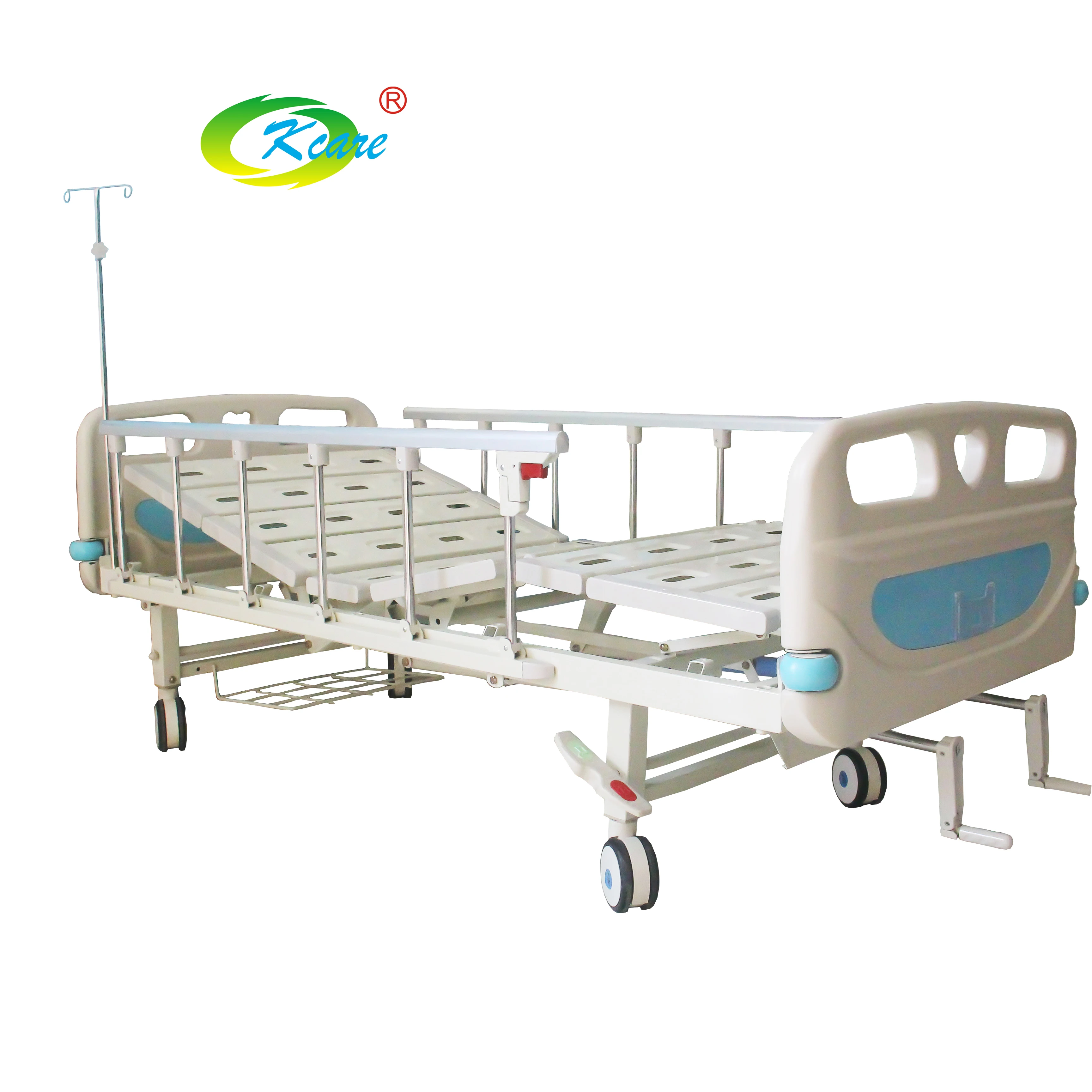 Wholesale Economic Medical 2 Crank Clinic Manual Hospital Bed For Patient