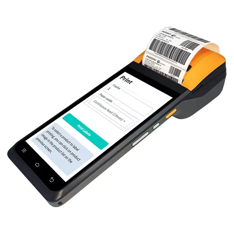 Ручной Android-принтер POS мобильный терминал 80 ручной Pos Android-биллинг Pos-машина 4 г все в одном