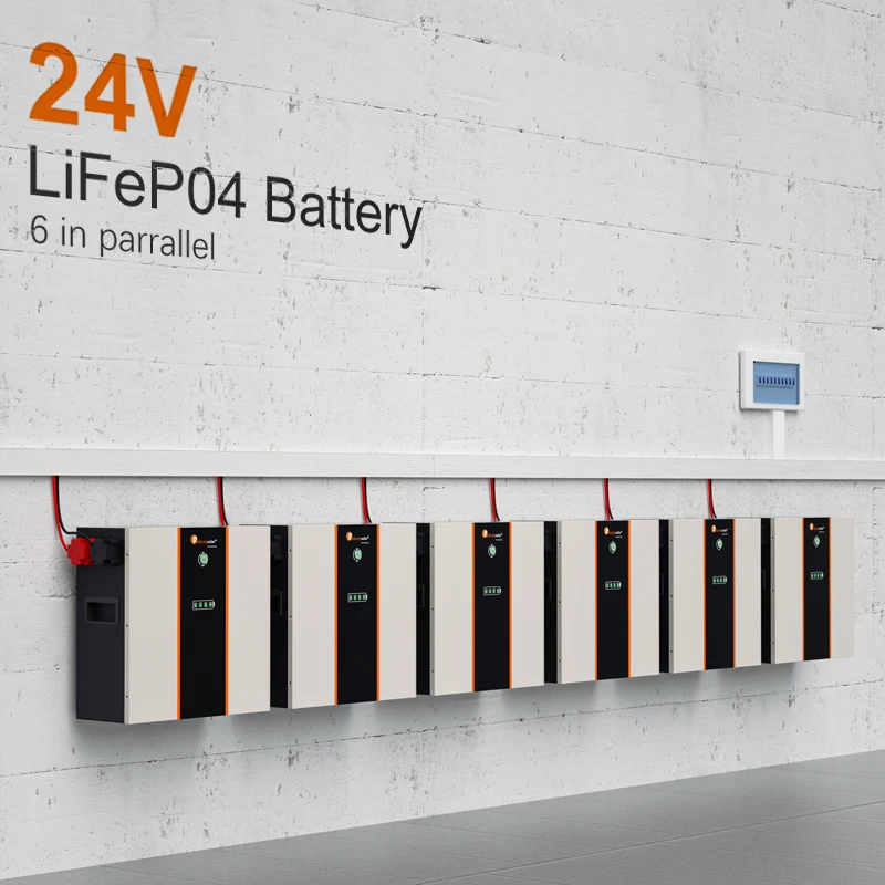 6000 Cycles Lithium Battery Pack Lifepo4 24v200Ah for Solar Electric Power System