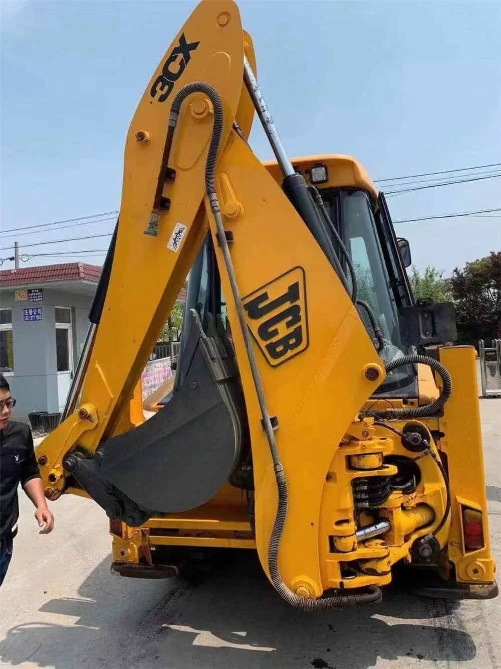 Original JCB Used Backhoe Loader JCB 3CX Used JCB 3CX 4CX Construction Machines