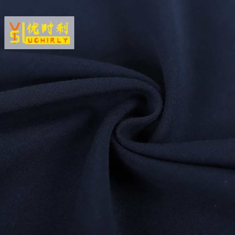 50S siro compact rayon polyester spandex scuba knit fabric