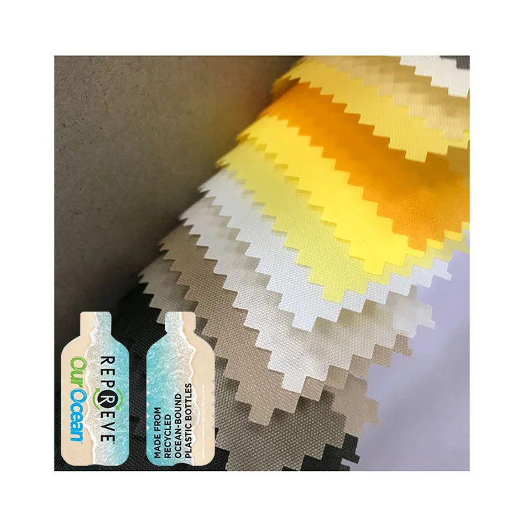 hot sale manufacturer cheap 100 Recycled polyester 600D oxford fabric for tent