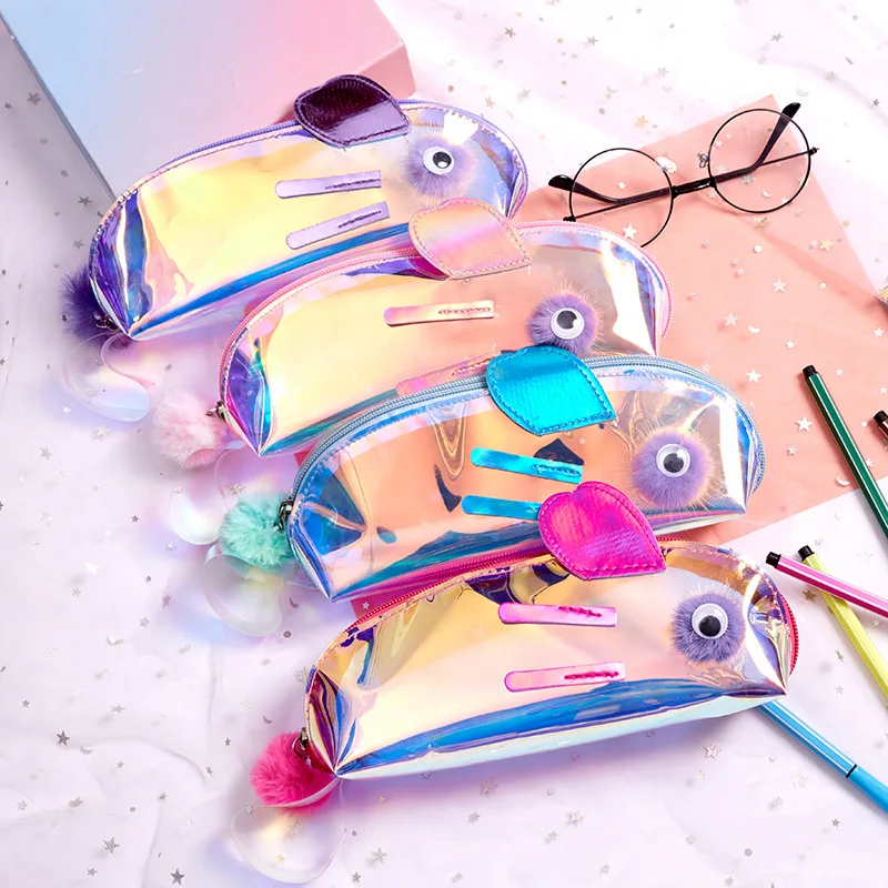 
Laser Transparent Pen Case with Zippers Kawaii 3D Fish Pencil Case 2020 Buy Online Stationery Pencil Bag 