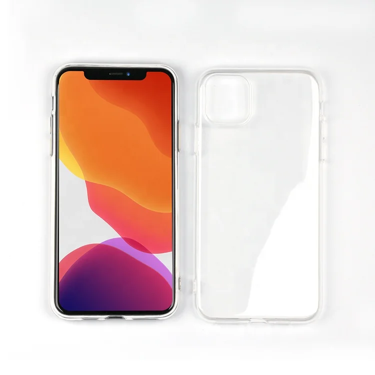 
Shock Proof Flexible Transparent Clear TPU Phone Case For iPhone 11/11 PRO 