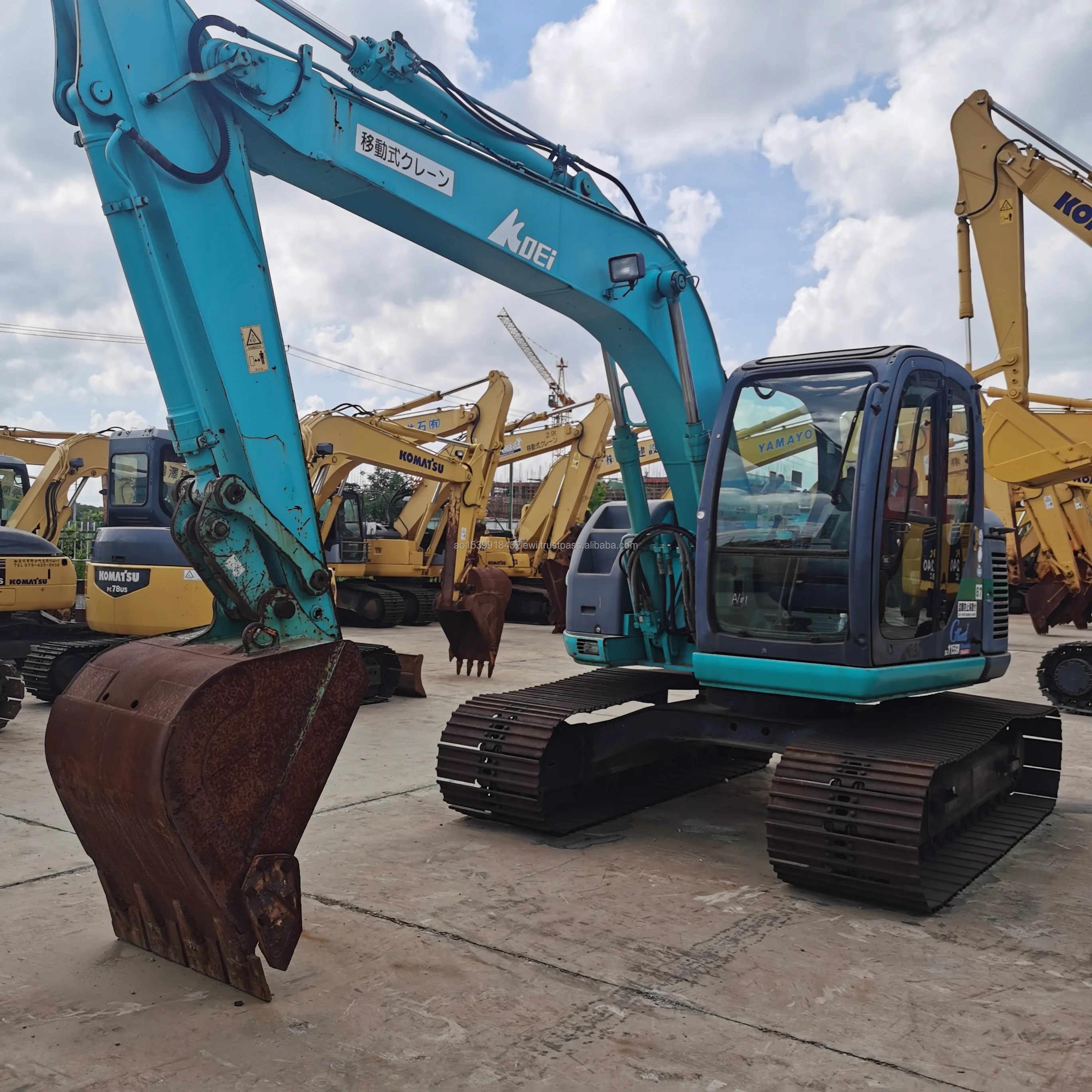 Cheap Kobelco SK115sr excavators for sale used Kobelco Crawler Excavator