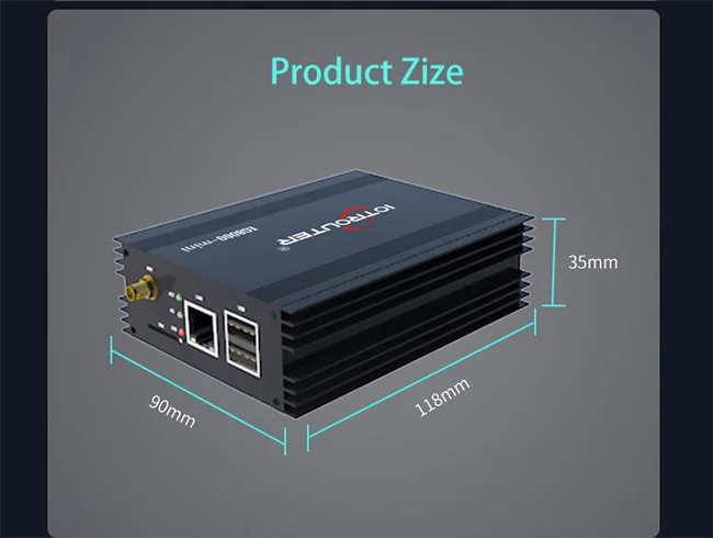 LTE  Controller Wireless 5G BACnet Edge Gateway with Customized Logic Control for IOT Agricultural
