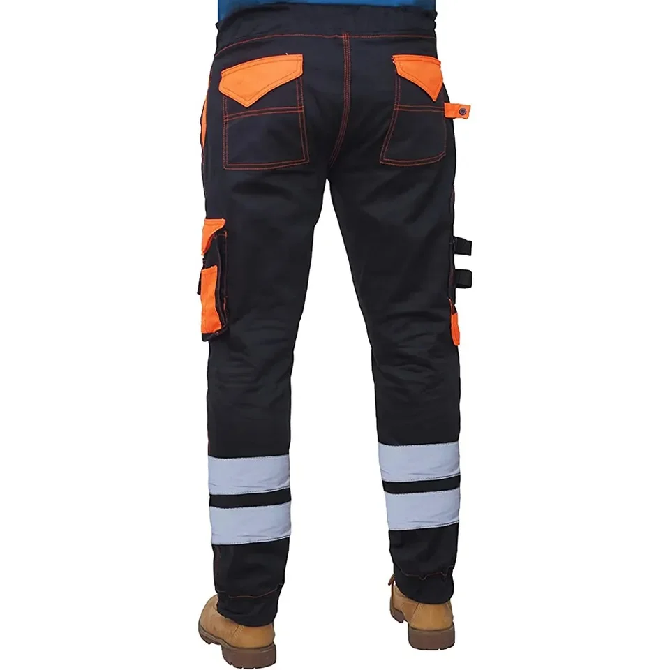 Reflective Tape Safety Trousers Winter Work Fashion Multi Color Hi Vis Best Pant Jogging Pant Safety Worker Wear
