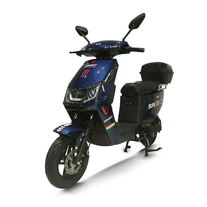 Electric Moped Pedal Assist 48V 3Ah Moped Electric Long Range Electric Moped 1000W
