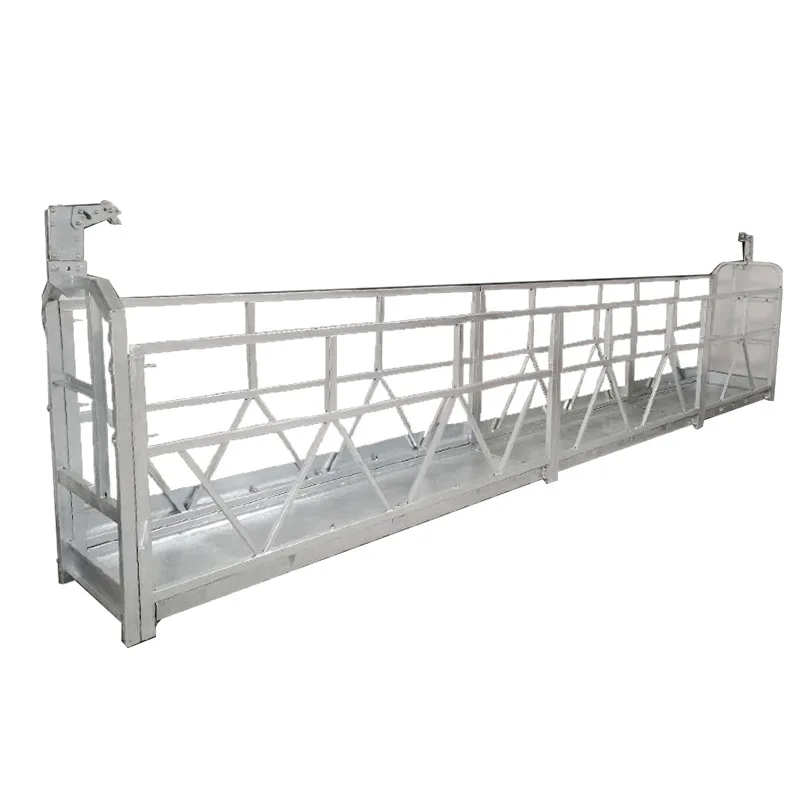 ZLP 800 оцинкованная электрическая подвесная платформа с подвесной корзиной Рабочая для работы zlp630