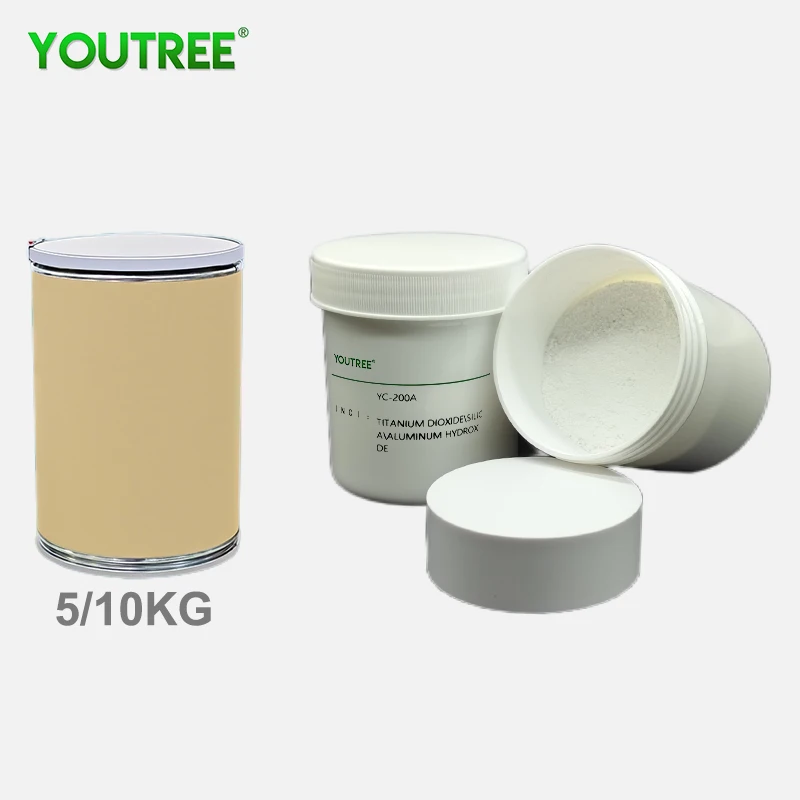 YOUTREE YC-200A Hydrophilic CAS 13463-67-7  Nanoparticles Powder Tio2 Rutile Nano Titanium Dioxide Wholesale