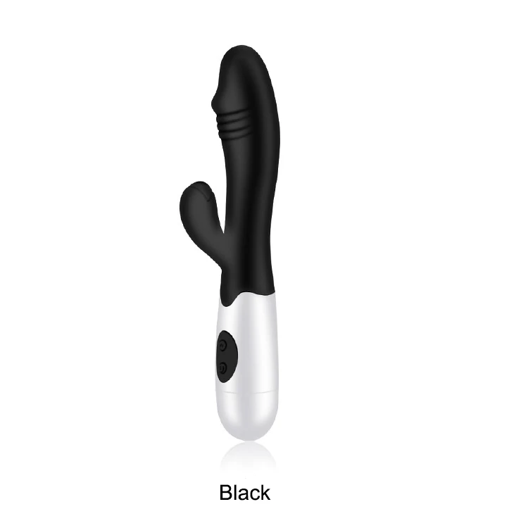Black Color Factory Price Sex Toy Women Rabbit vibrator For Female Vagina G spot Stimulator
