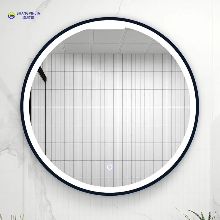 shangpinjia Manufacturer Wholesale Bathroom Mirror Led Lighted Anti-fog Vanity Smart Led Mirror