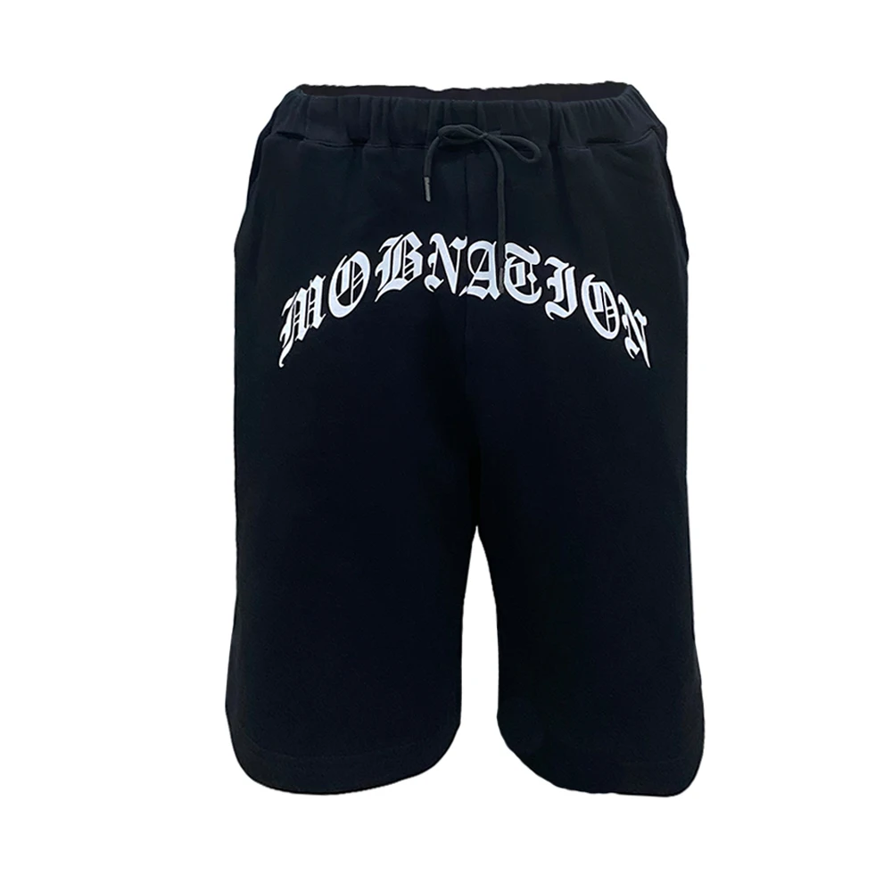 Custom Print Logo Summer Cotton Sport Sweatsuit Men T Shirt And Shorts Set 2 Piece Plain Joggers Sets Casual Short Tracksuit