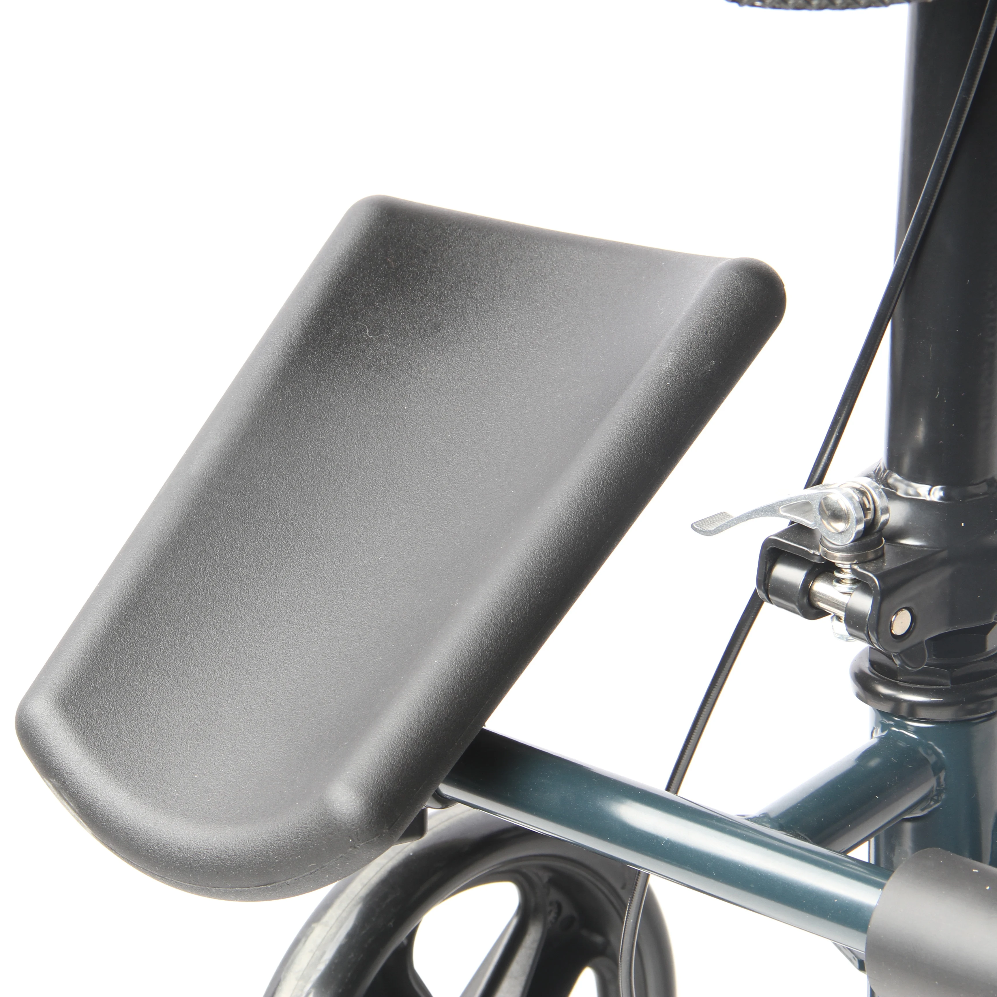 Rehabilitation therapy supplies adult standing knee walker adult foldable handicapped knee scooters