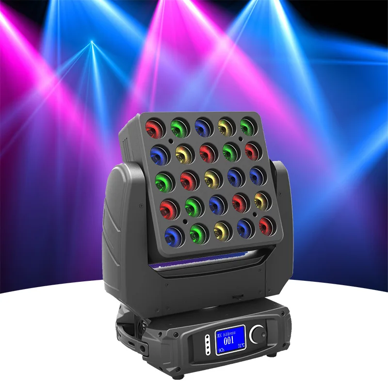 Wholesale price RGBW LED 5x5 Matrix Pixel Moving Head light