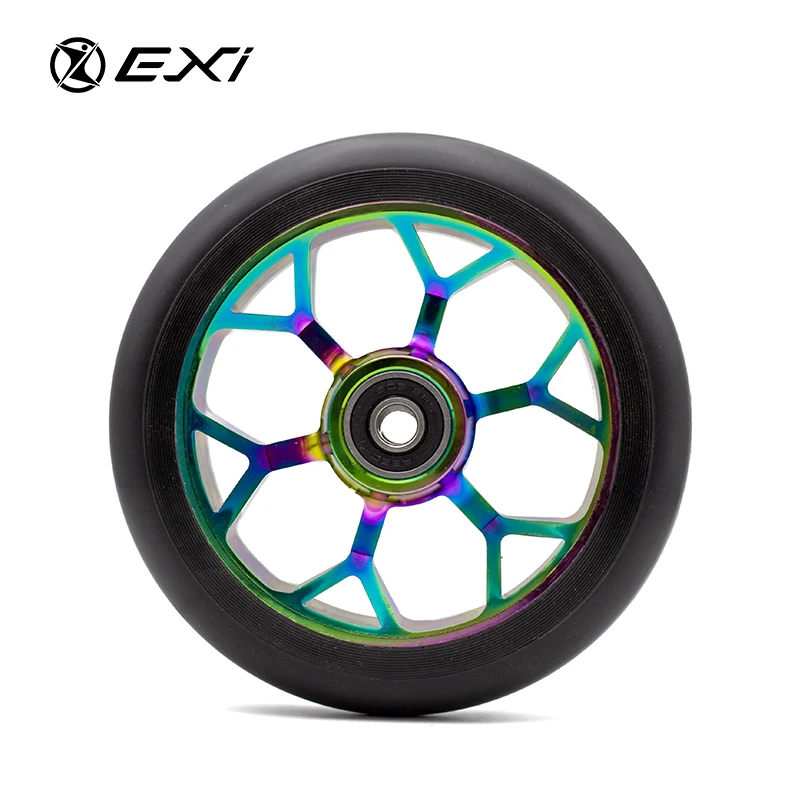 Manufacturer Supply High Quality Stunt /Kick Scooter 110*24Mm 120*24MM Wheels  Pu Wheels  For Envy Scooter