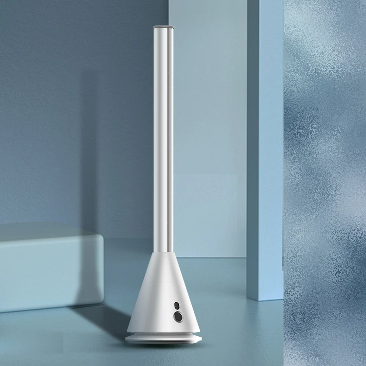 Intelligent Tower Fan With Air Cooler Wifi Remote Control Floor Air Cooling Bladeless Pedestal Fans