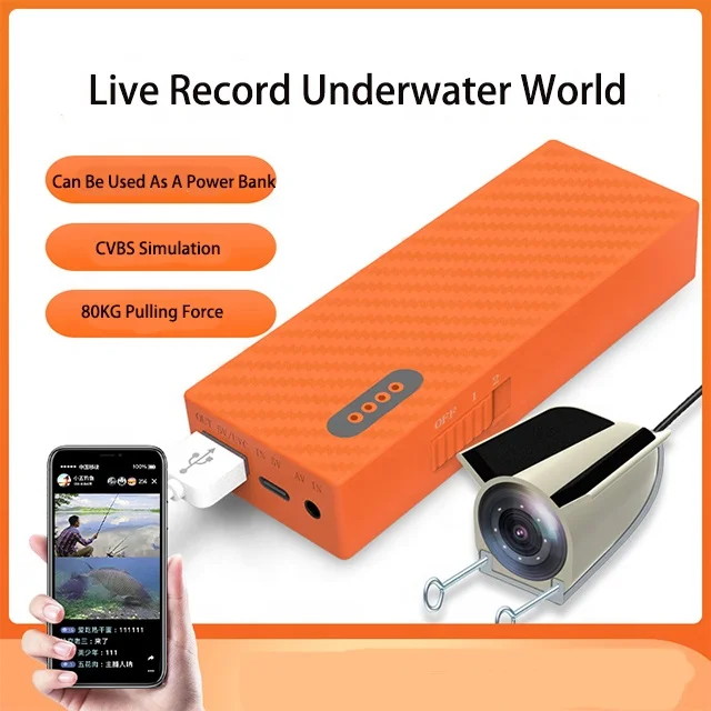 Live HD 1080P Dual Screen Underwater Live HD Camera Mobile Fish Finder