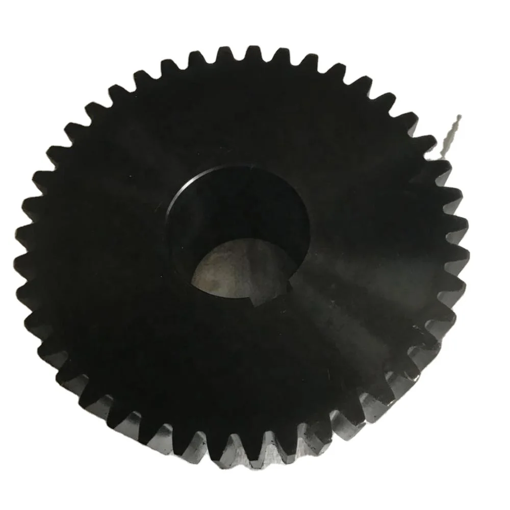 High precision 100% inspection hard teeth spur wheel module gear 5M-32Z for construction works