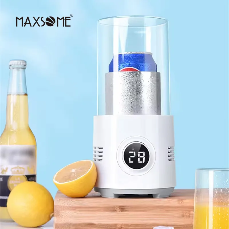 Cold and hot cup home office rapid heating refrigeration cup manufacturers direct car mini small refrigerator