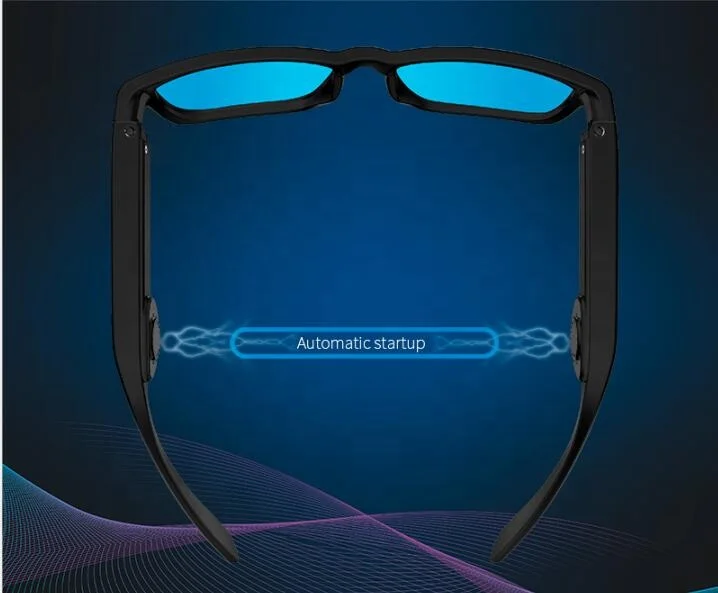 Newest Smart 2022 Best Mens Womens Smart Wireless 5.0 Bone Conduction Headphone Glasses Wireless Music Sunglasses for Fishing Su