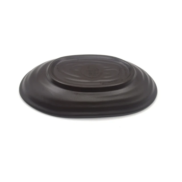 Heated resistance plastic melamine plate gravy boat sauce boat