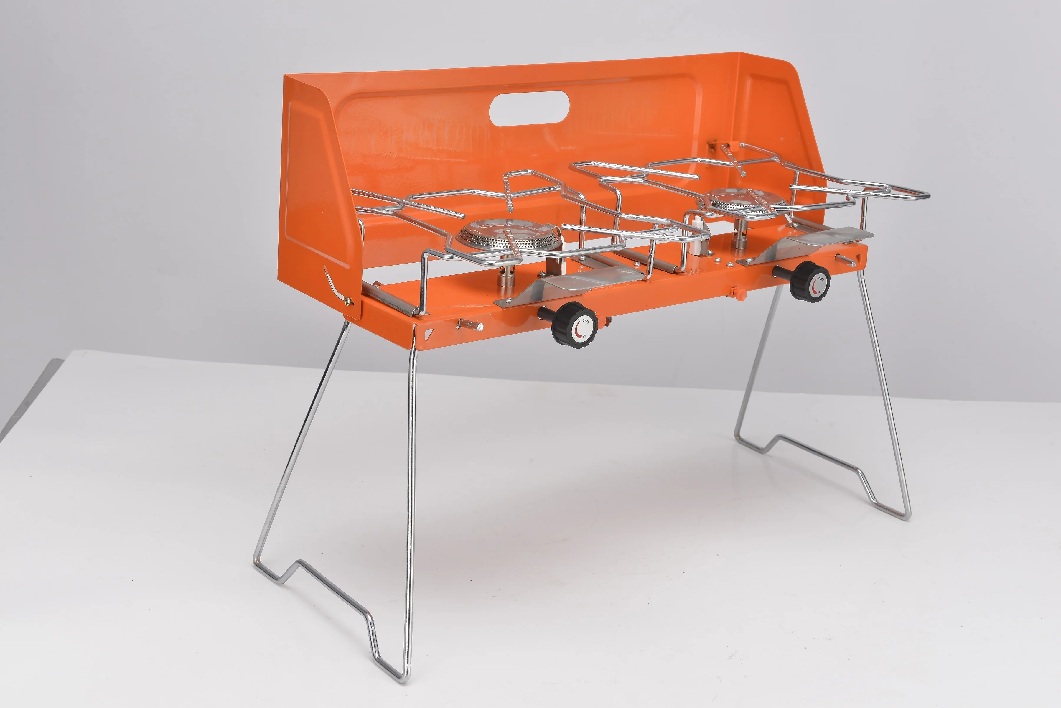 Outdoor portable camping set windproof gas stove burner