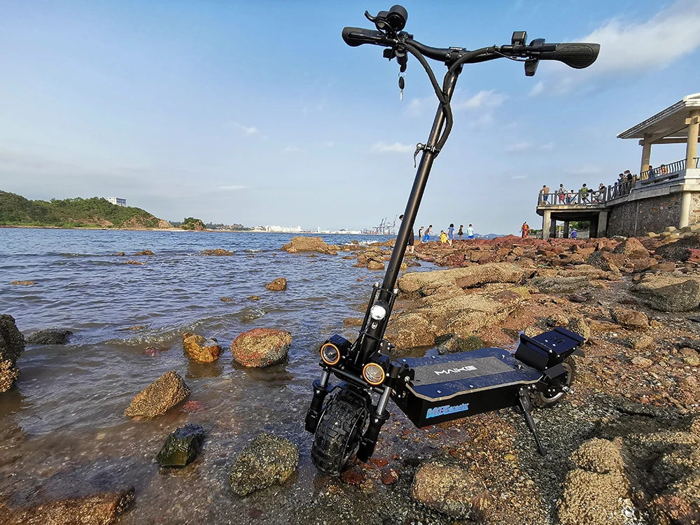 
Maike MK8 3200w 60v 100kph Powerful Damping Big Wheel Fastest Monopattino-elettrico-per-adult Electric Scooters 