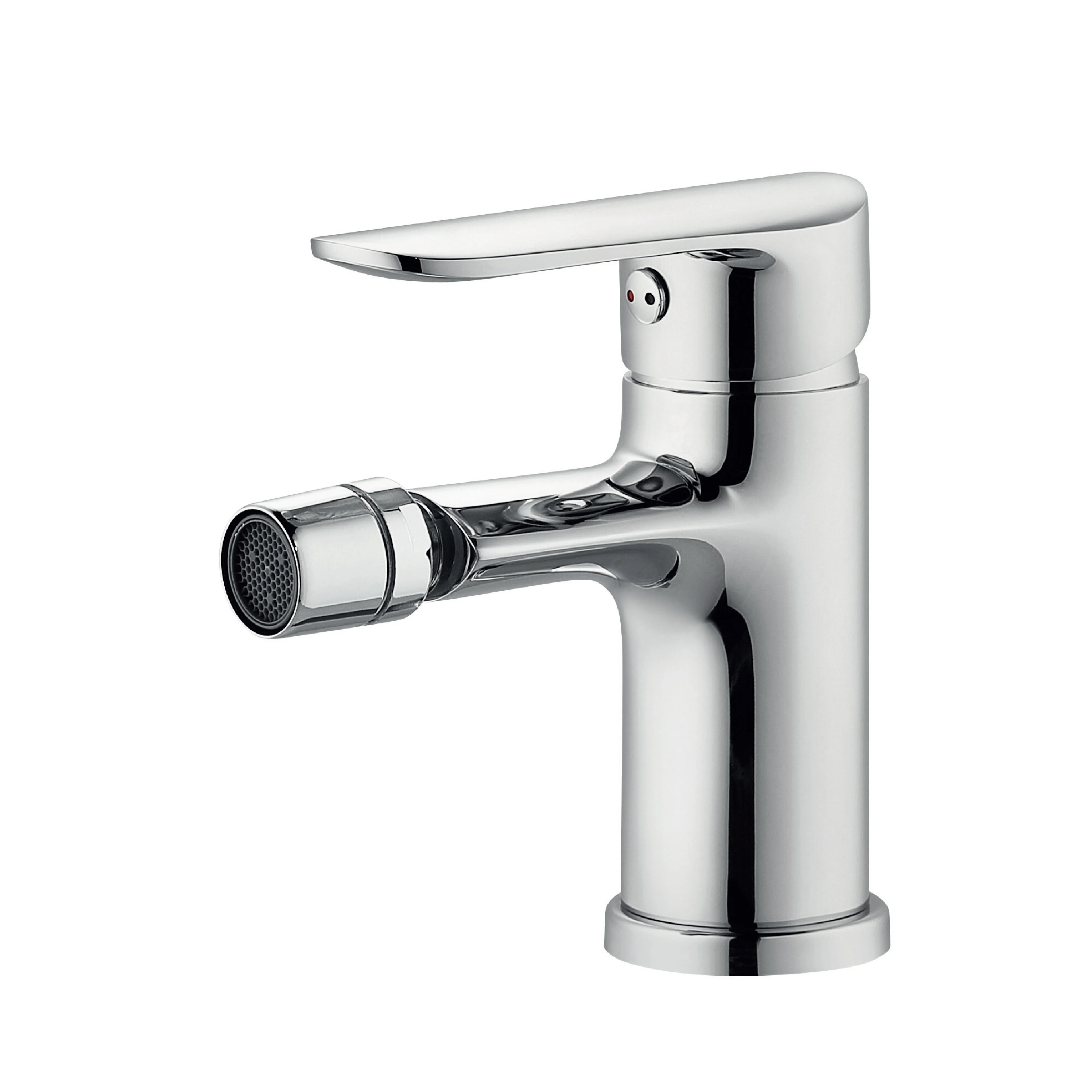 Manufacturer Single Handle Deck Mounted Chrome Plated Brass Bidet Faucet