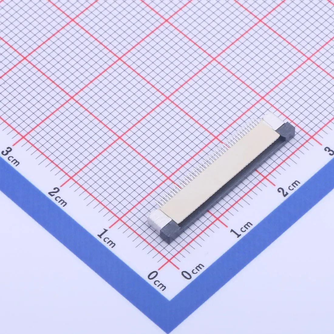 Kinghelm KH-CL0.5-H2.0-42PIN Shenzhen OEM smd 0.5mm pitch 42PIN fpc connector Drawer bottom contact for fpc lcd display panel