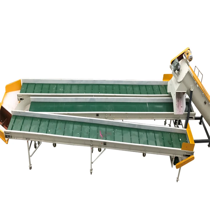 Hubei Ruili Factory Price Waste Plastic Recycling Conveyor