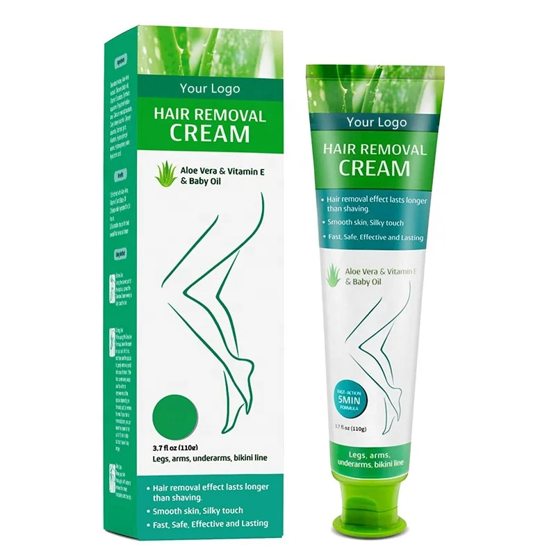
2020 New Product Painless Hair Removal Depilatory Cream for Full Body Bikini Part and Arms Legs with Aloe Vera 