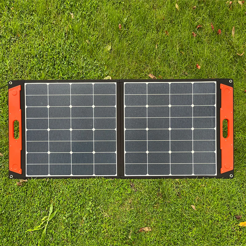 High Quality China Factory OEM Made 200W 18V Foldable Solar Panels for Outdoor Charging