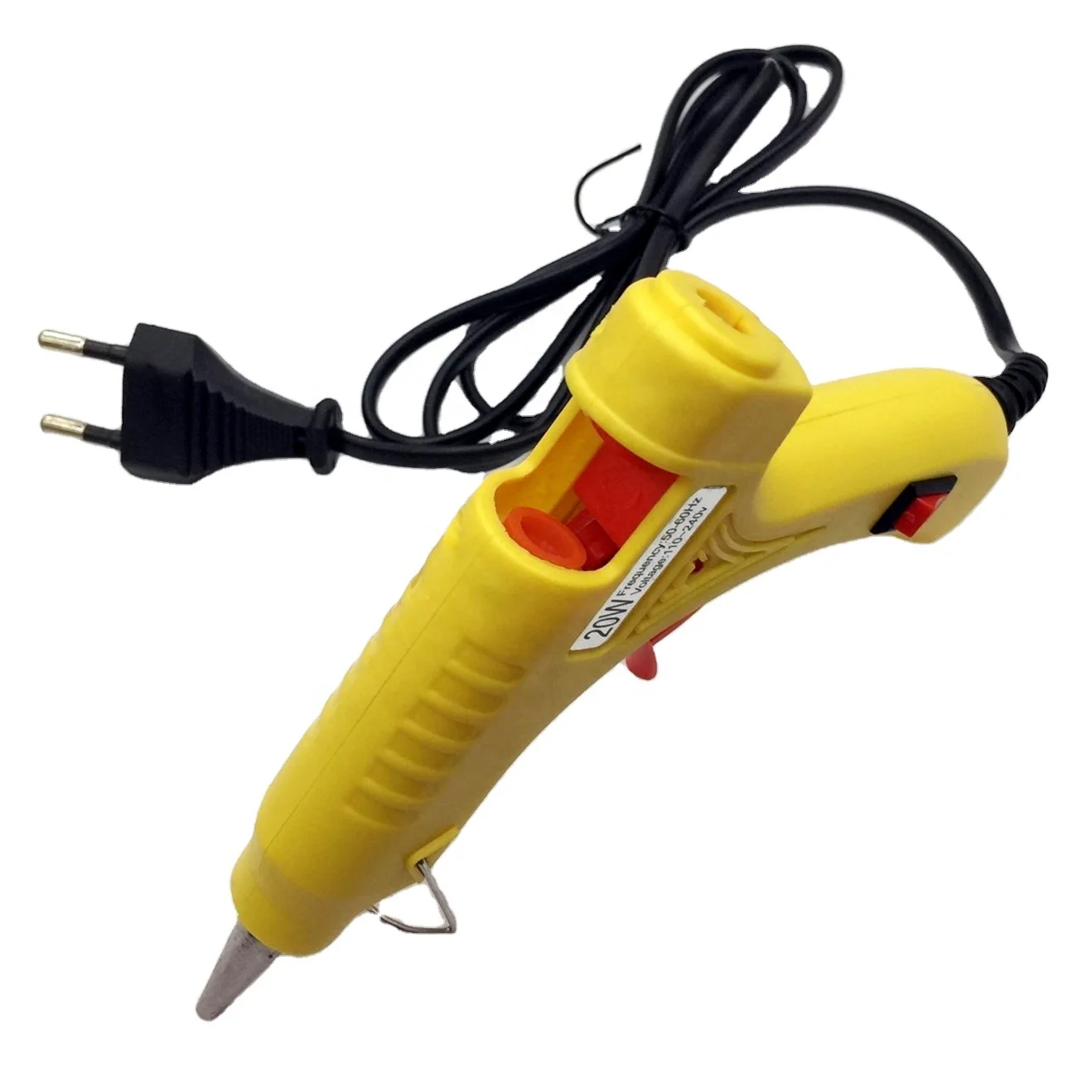 factory DIY use 20w hot melt glue machine small size glue gun with switch