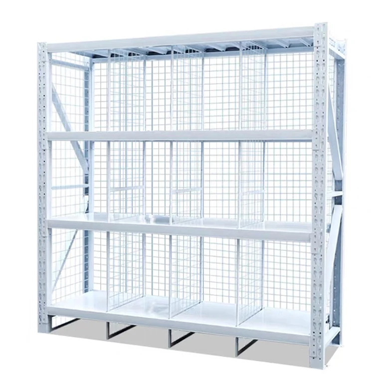 Heavy Duty Clothing screen rack For Wholesale Warehouse steel display Shelves
