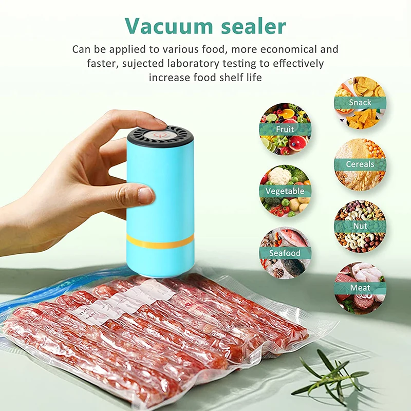 hot selling Portable Mini vacuum food bag home sealer vacuum packaging machine