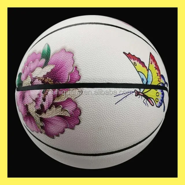 factory wholesale customized logo ball full size 7 overall printed leather freestyle artwork basketball ball with logo