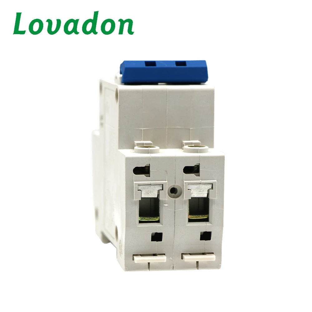 10A 32A DC220V Mcb Выключатель 2-полюсный Электрический миниатюрный выключатель