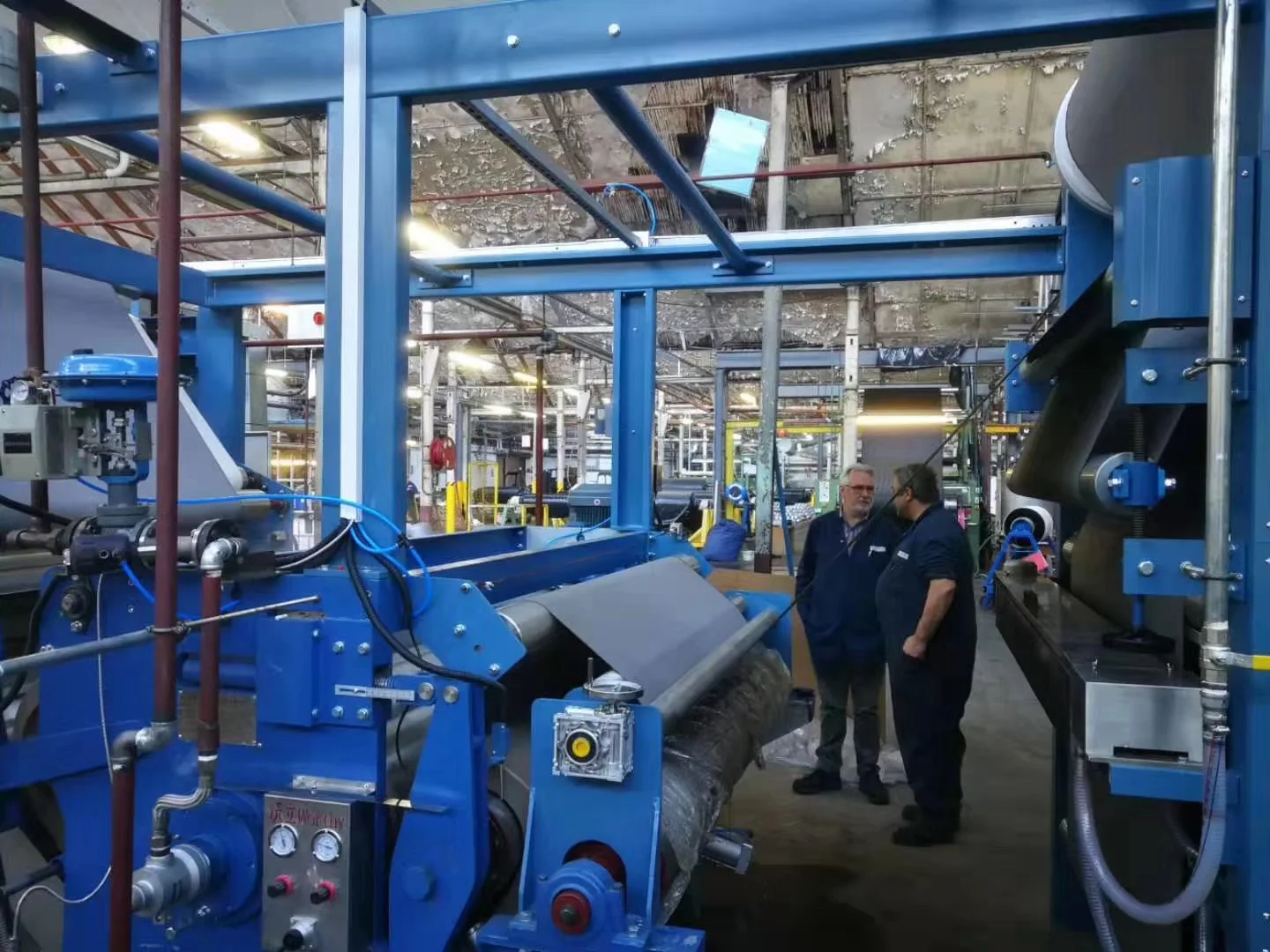 Good After Sales Service Rubber Blanket Compressive Opre-shrinking Cotton Woven Fabric Sanforizing Machine