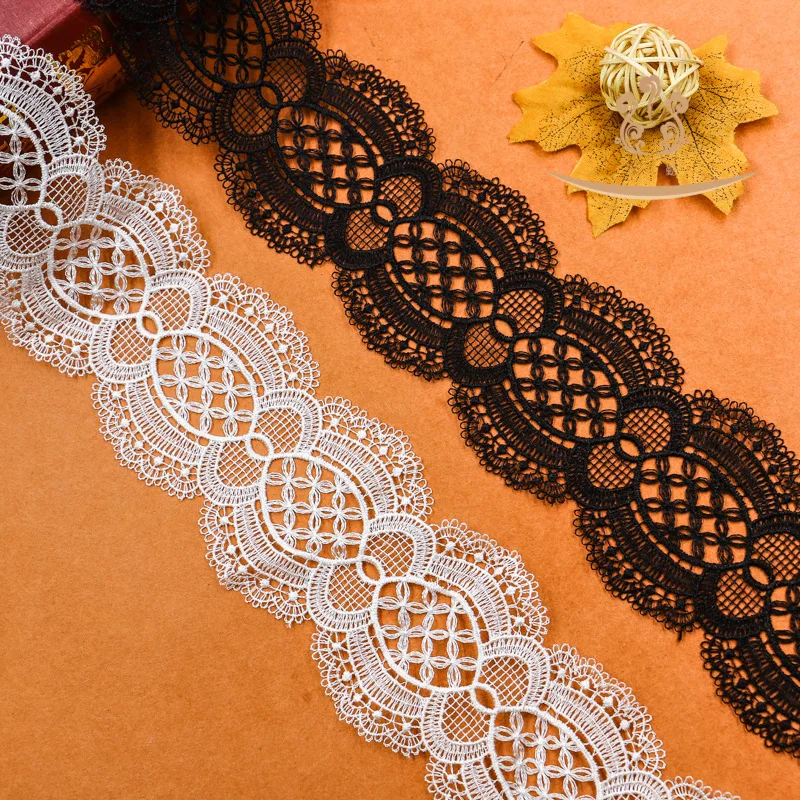 Fashion cotton lace, tc lace, elastic, chemical, lace motifs, high quality with good color, customized