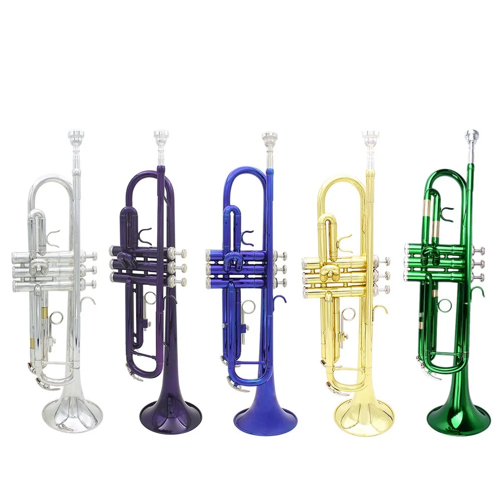 Плоская труба Wind instrument Bb bass с чехлом для мундштуков и сумкой переноски студентов начинающих