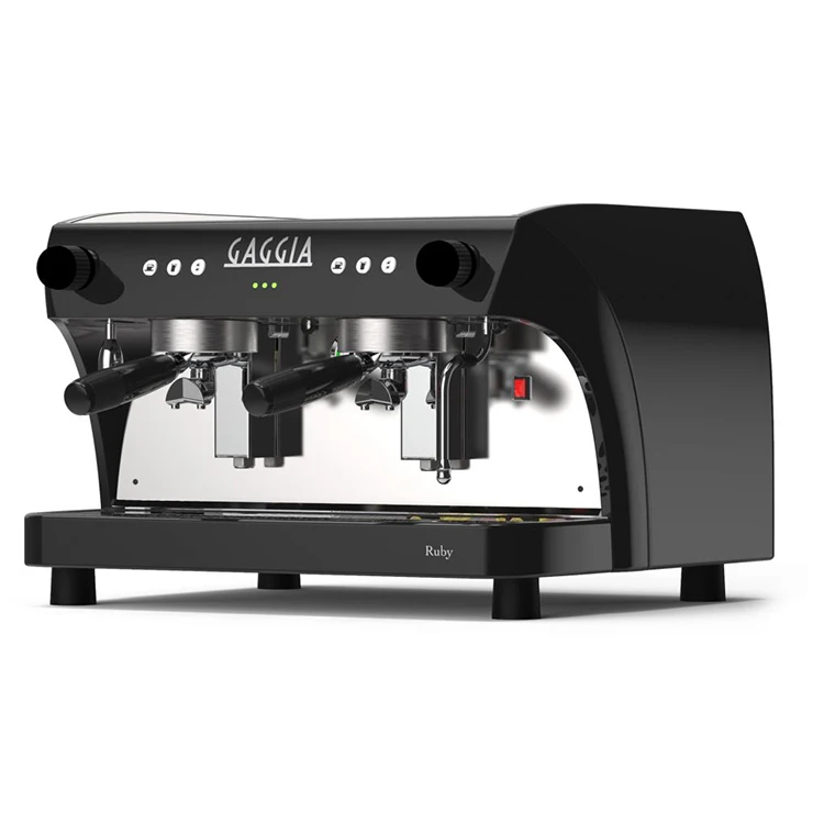 Итальянская марка GAGGIA Ruby Одиночная и двойная группа Коммерческая кофемашина для эспрессо на продажу