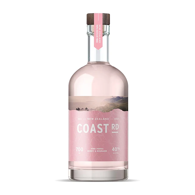 Coast Road Pink Vodka Wholesale Manufacturing Classic Original Flavoured 700ml Beverage Drinks