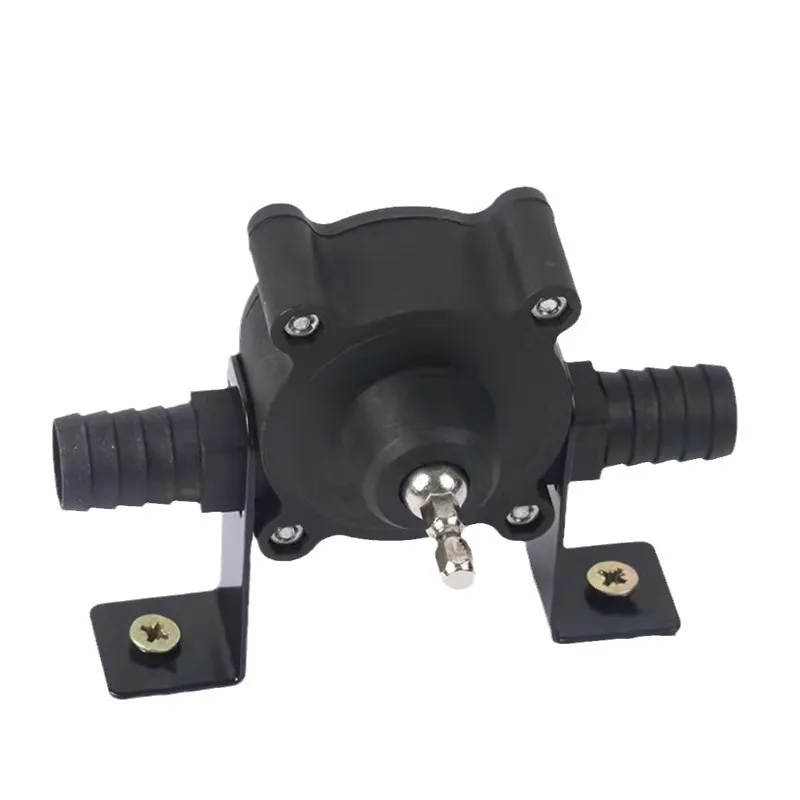 Electric Drill Pump Portable Diesel Oil Fluid Water Pump Home Garden Outdoor Tool Mini Hand Self-priming Liquid Transfer Pumps