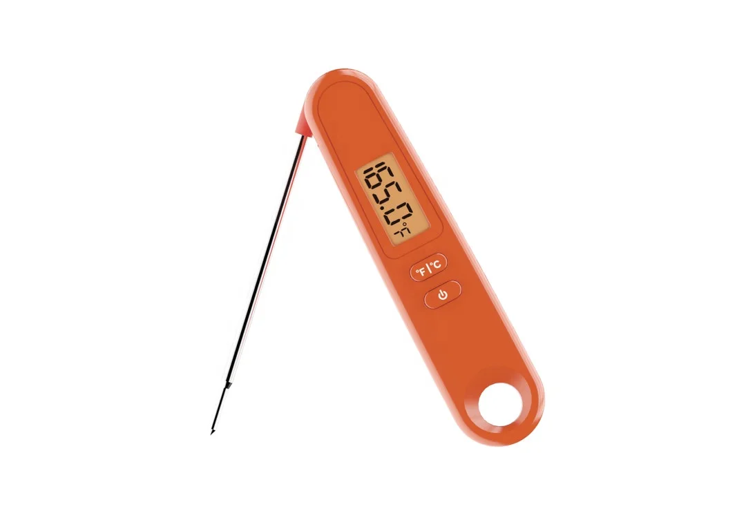 Hot Sell Long Stainless Steel Foldable Probe Thermocouple Digital Meat Thermometer