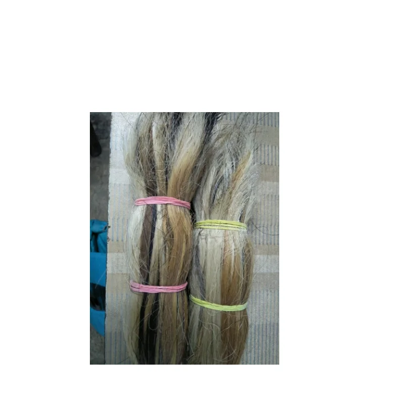 Washed Cattle white color Tail Hair Cow and buffalo tail hair for making brush Tail Hair at Best Price