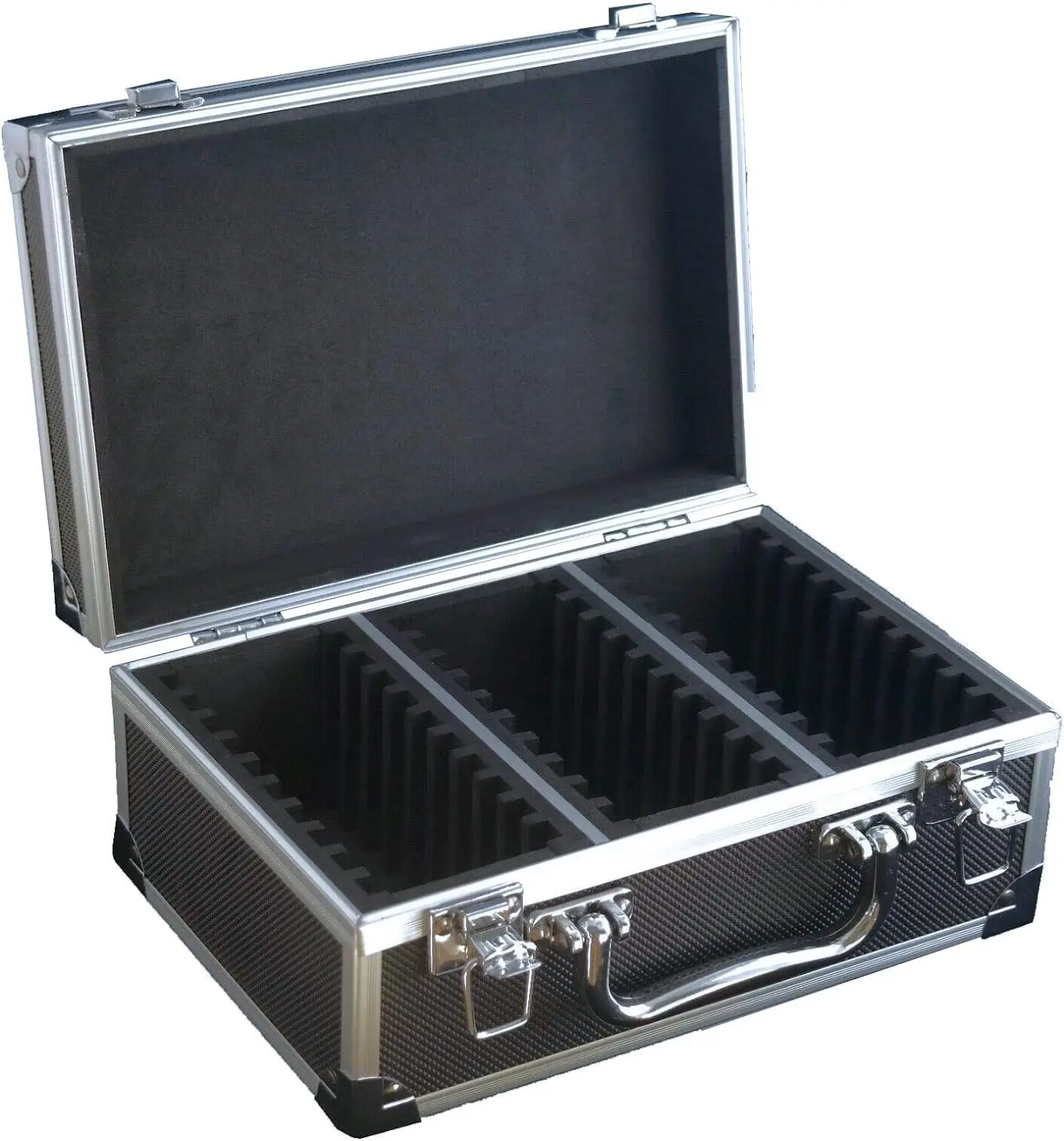 Certified Coin Slab Storage Box Aluminum Cargo Case Box Hold 30 PCGS NGC ICG New